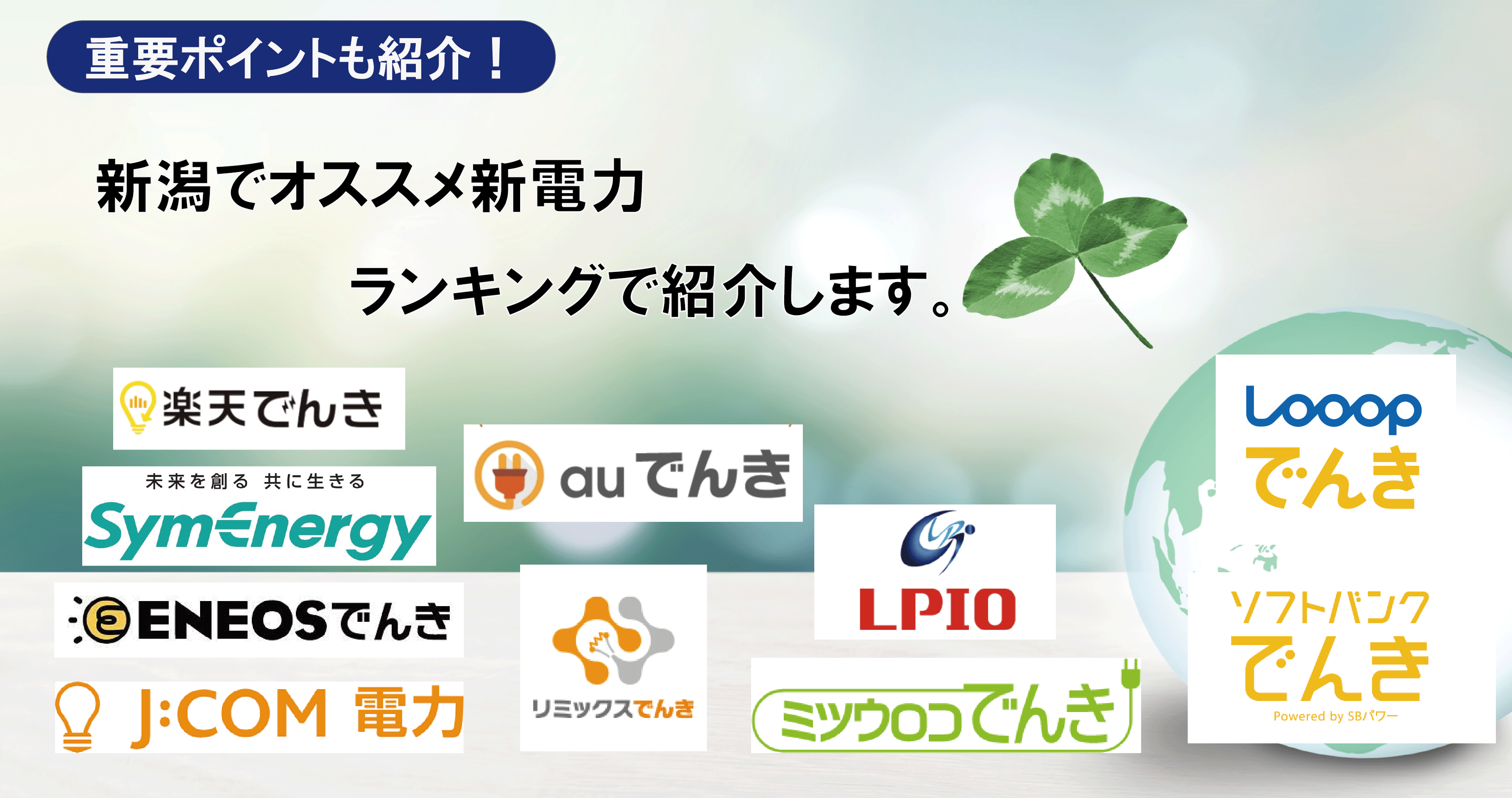 2024年3月版】実際に契約した！新潟県で電力会社のオススメは？ランキングTOP3！電気料金を比較解説 | 新電力マニア